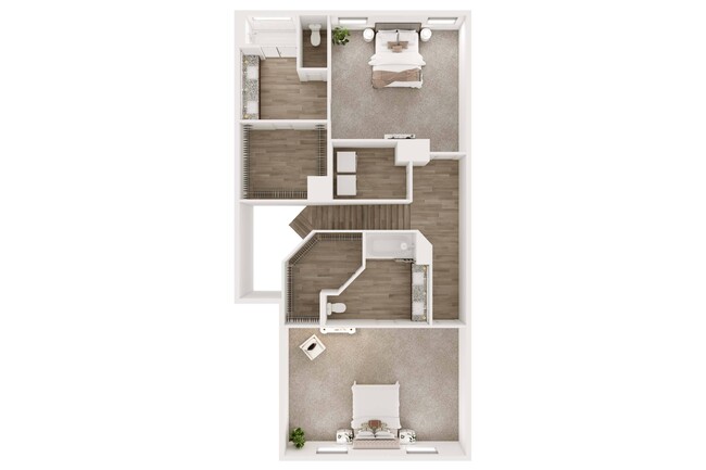 Floorplan - Townes on Tenth Townhomes