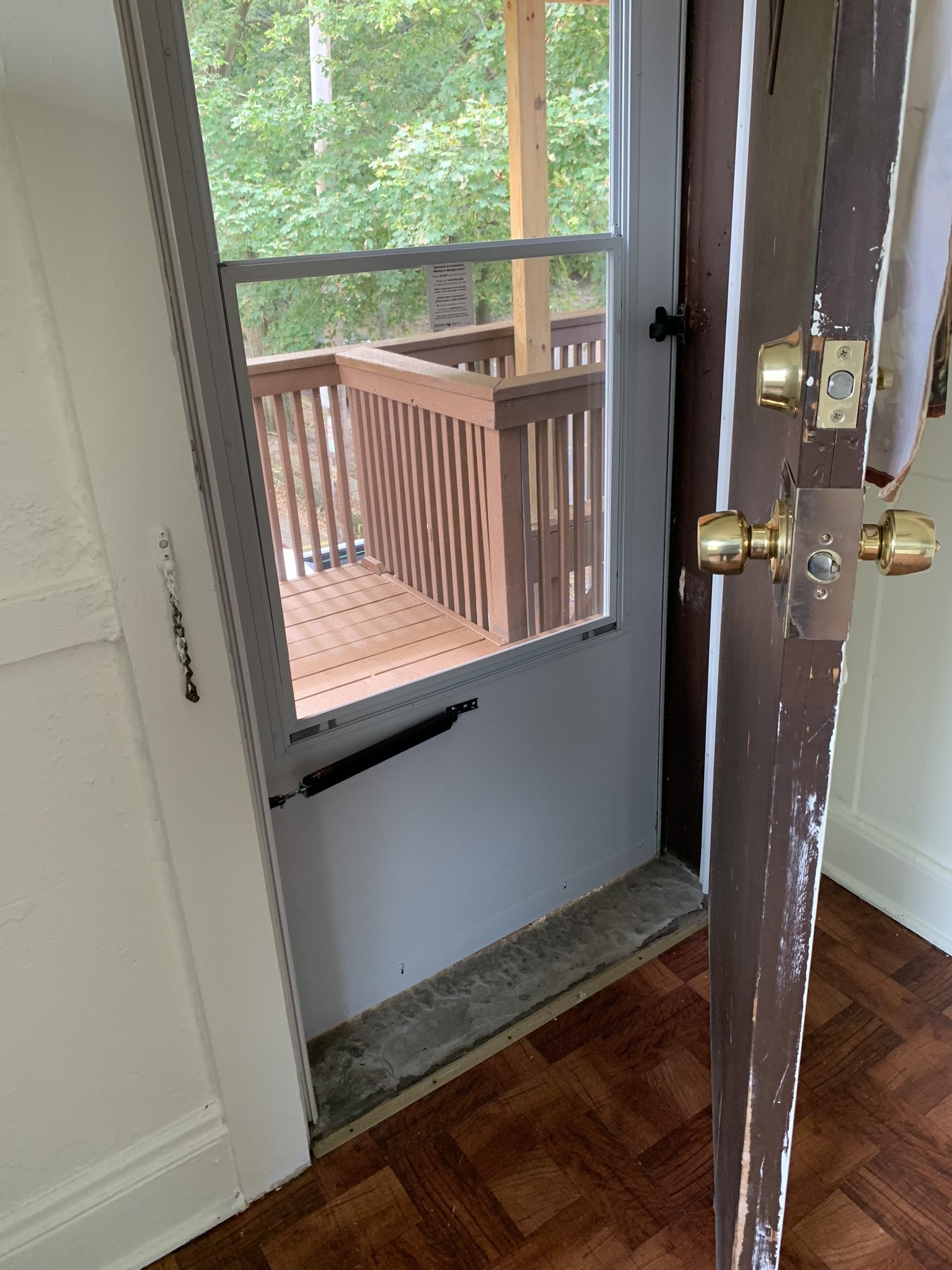 Back door - 2223 Murray Hill Rd