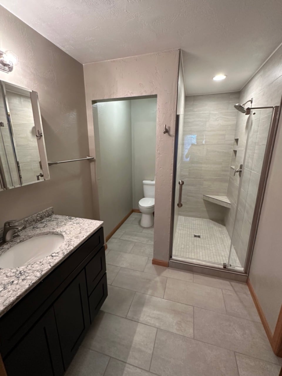 Remodeled Master En Suite with Ceramic Tile Shower - 325 Cordy Lane