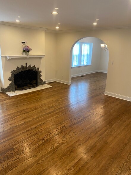 Living Room and Dining Room - 1404 Greywall Ln