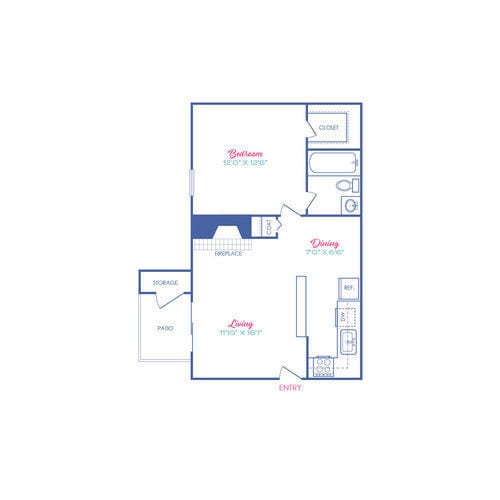 Floorplan - Sagamore Apartment Homes