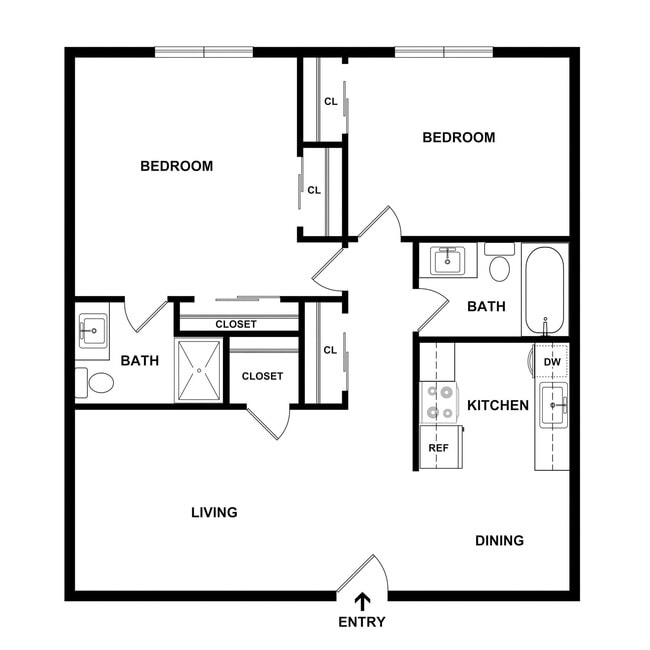 Floorplan - Vivante Apartments