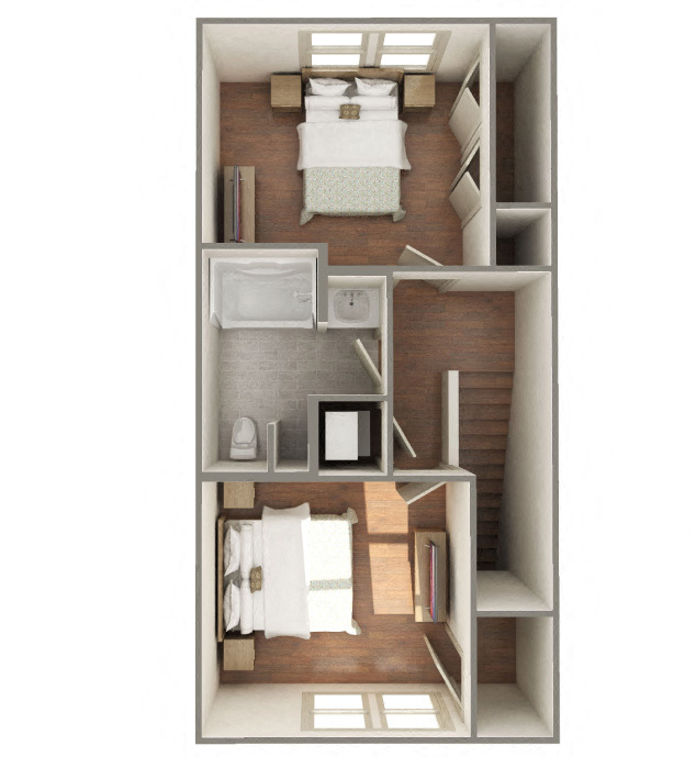 Floorplan - The Lofts at Southside Apartments