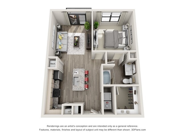 Floorplan - The Mallory Eastside