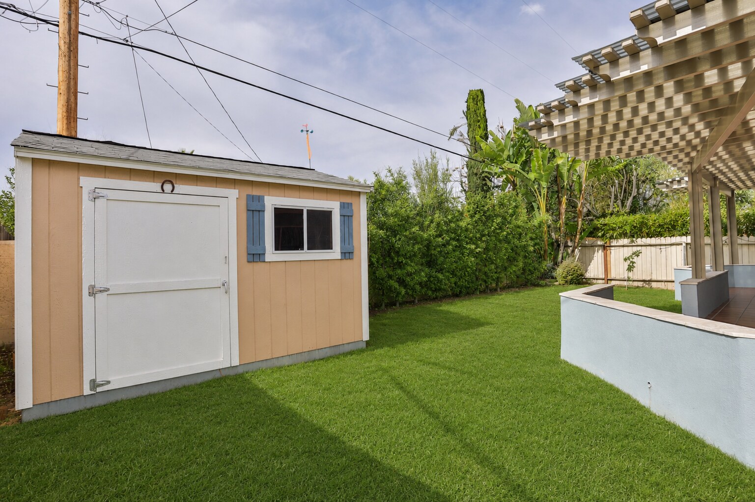 Large Yard with Storage Shed - 5907 Yarmouth Ave
