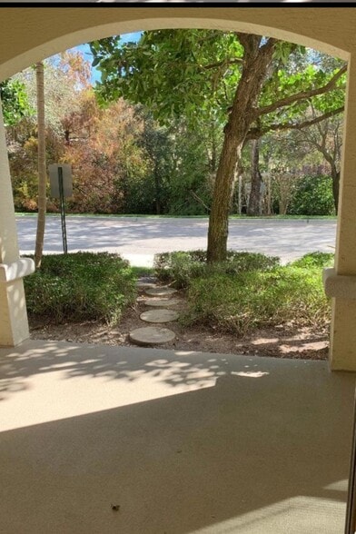Patio facing street - 1109 Renaissance Way