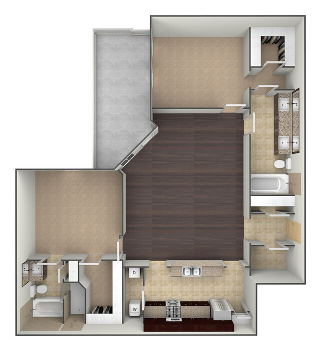 Floorplan - Bell Tower Flats