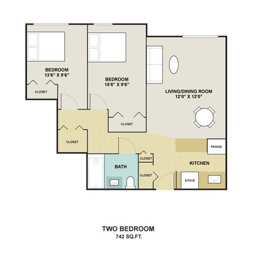 Floorplan - Fountain Place - A Senior Community
