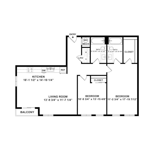 Floorplan - Gathyr Apartments