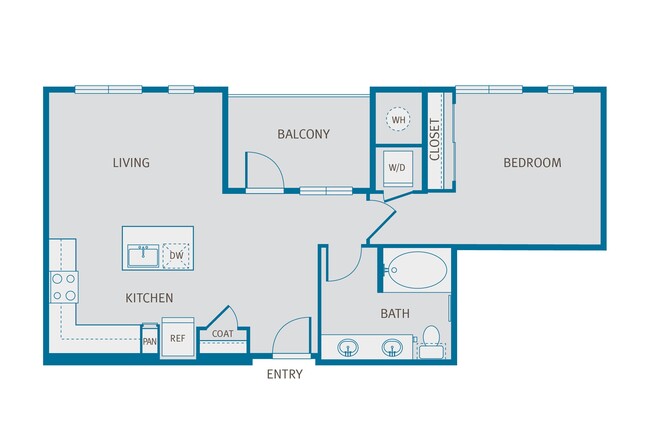 Floorplan - 4400 Syracuse