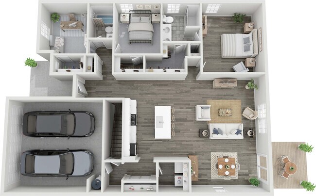 The Denton w/ Basement floor plan SkyMor Geneva - SkyMor Geneva