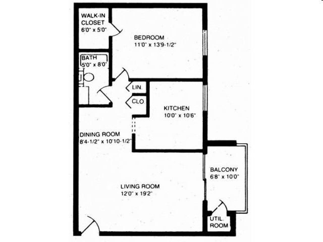 1BR/1BA - Chesapeake Village Apartments