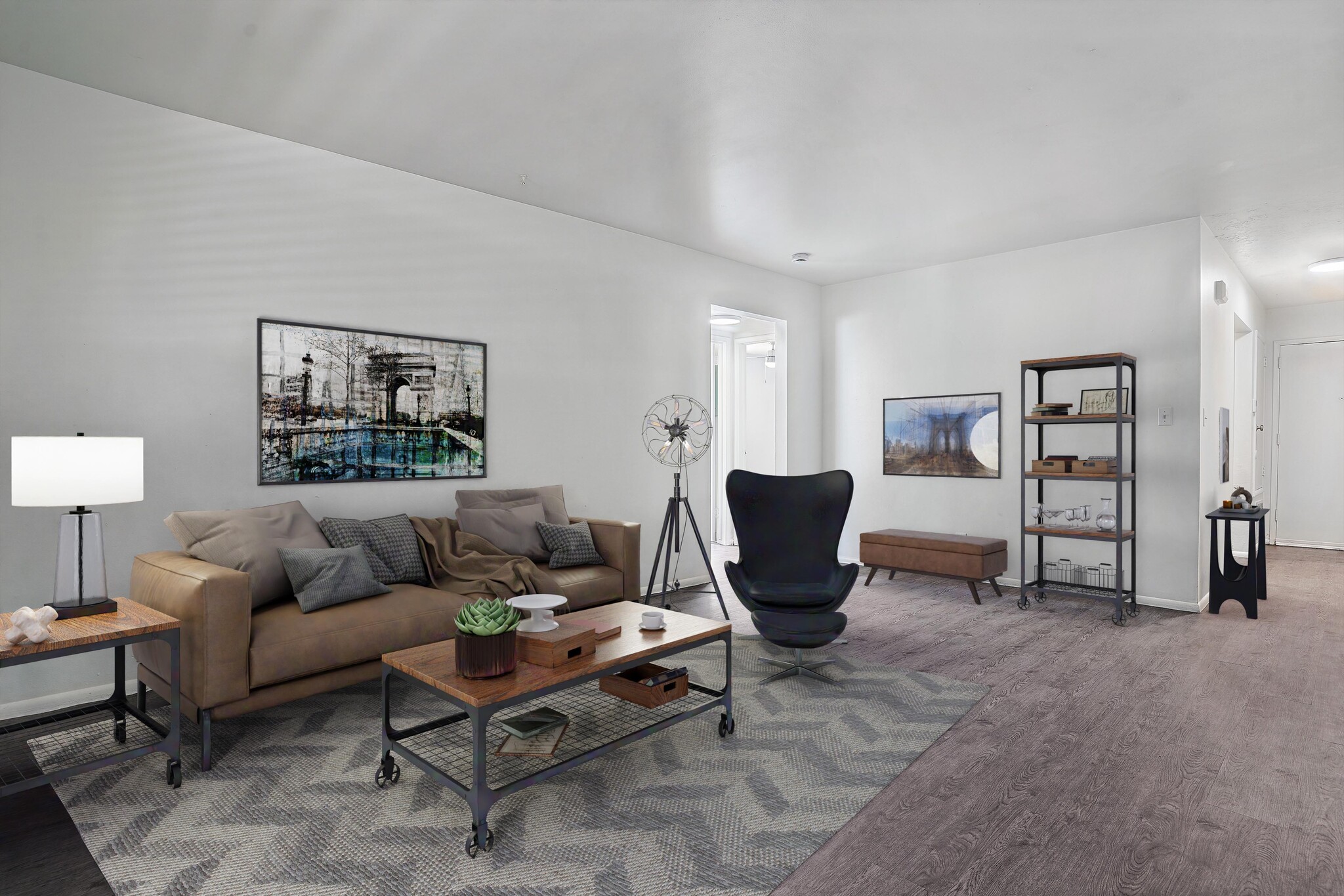 Living Room - Arbor Cove Apartments