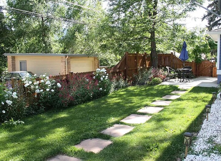 side yard - 2228 17th St