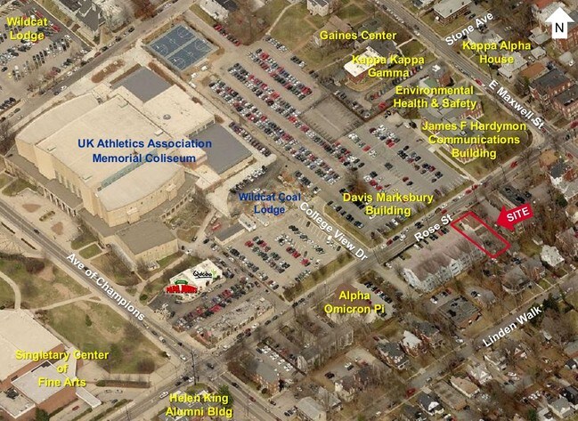 Aerial Photo - 320 Rose St