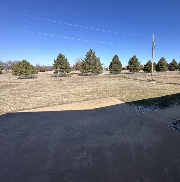 Looking out front porch - 3225 N Richland Rd