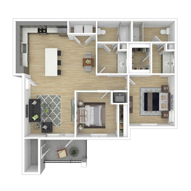 Floorplan - THE RESIDENCES AT LANDON RIDGE