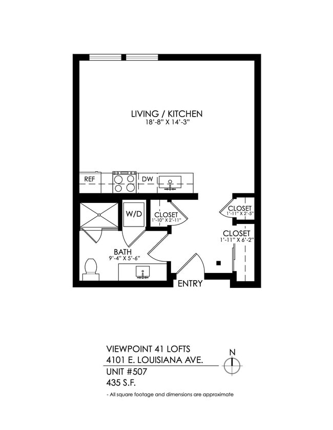 Floorplan - Viewpoint 41 Lofts