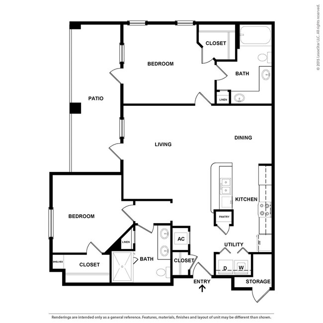 Floorplan - Cortland Fossil Creek