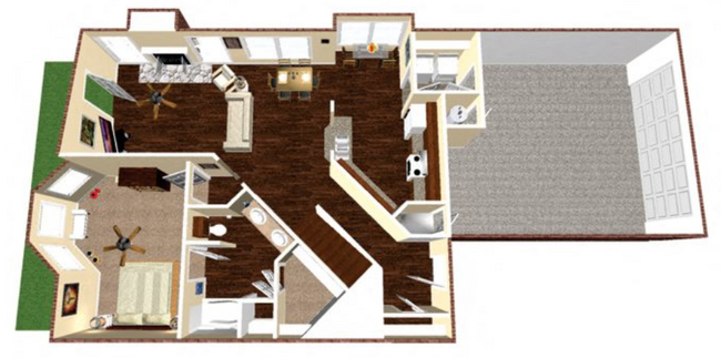 The Royal Downstairs.png - Yorkshire Village Apartments