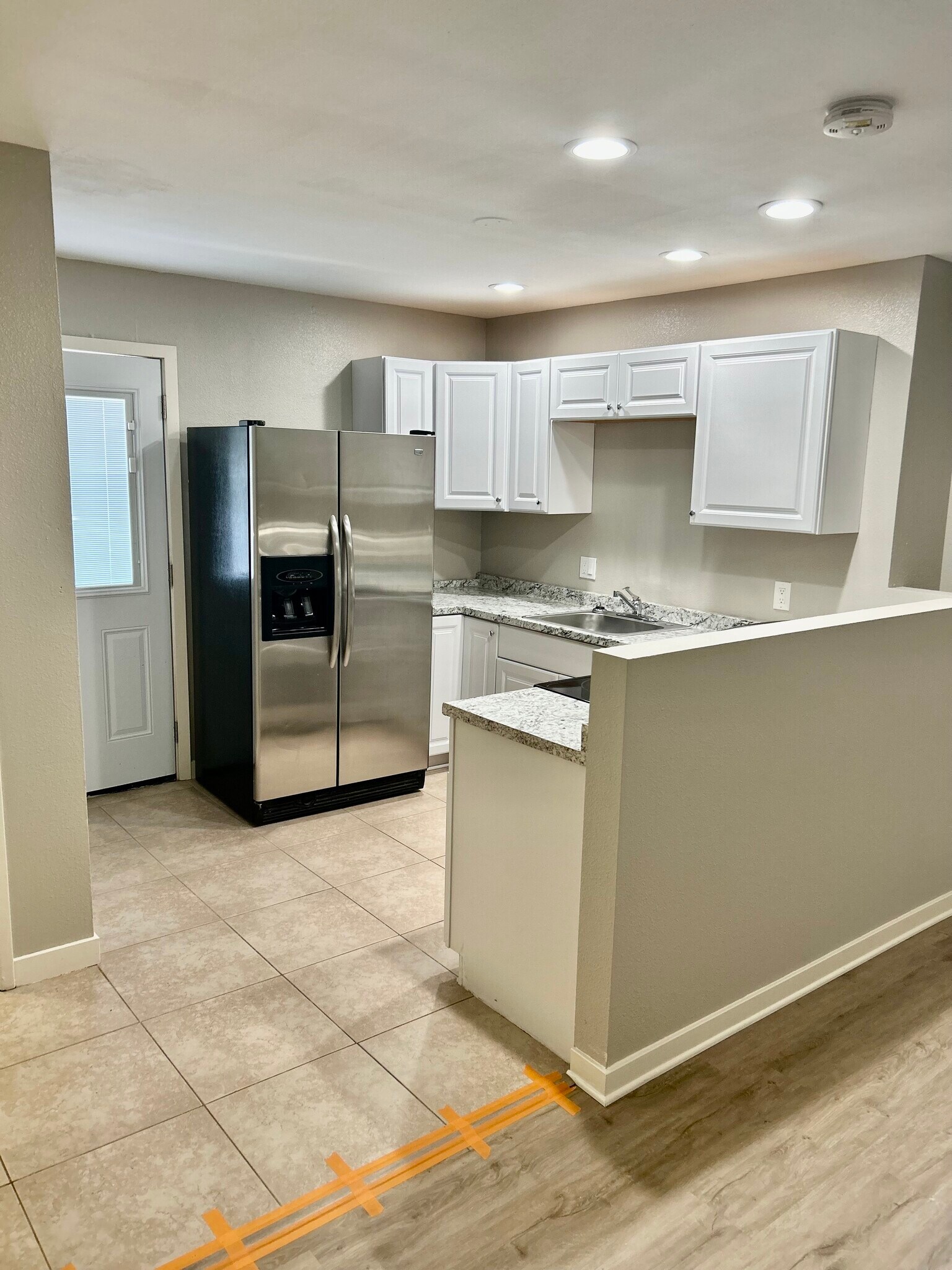 new floors - 1035 Olive Ave