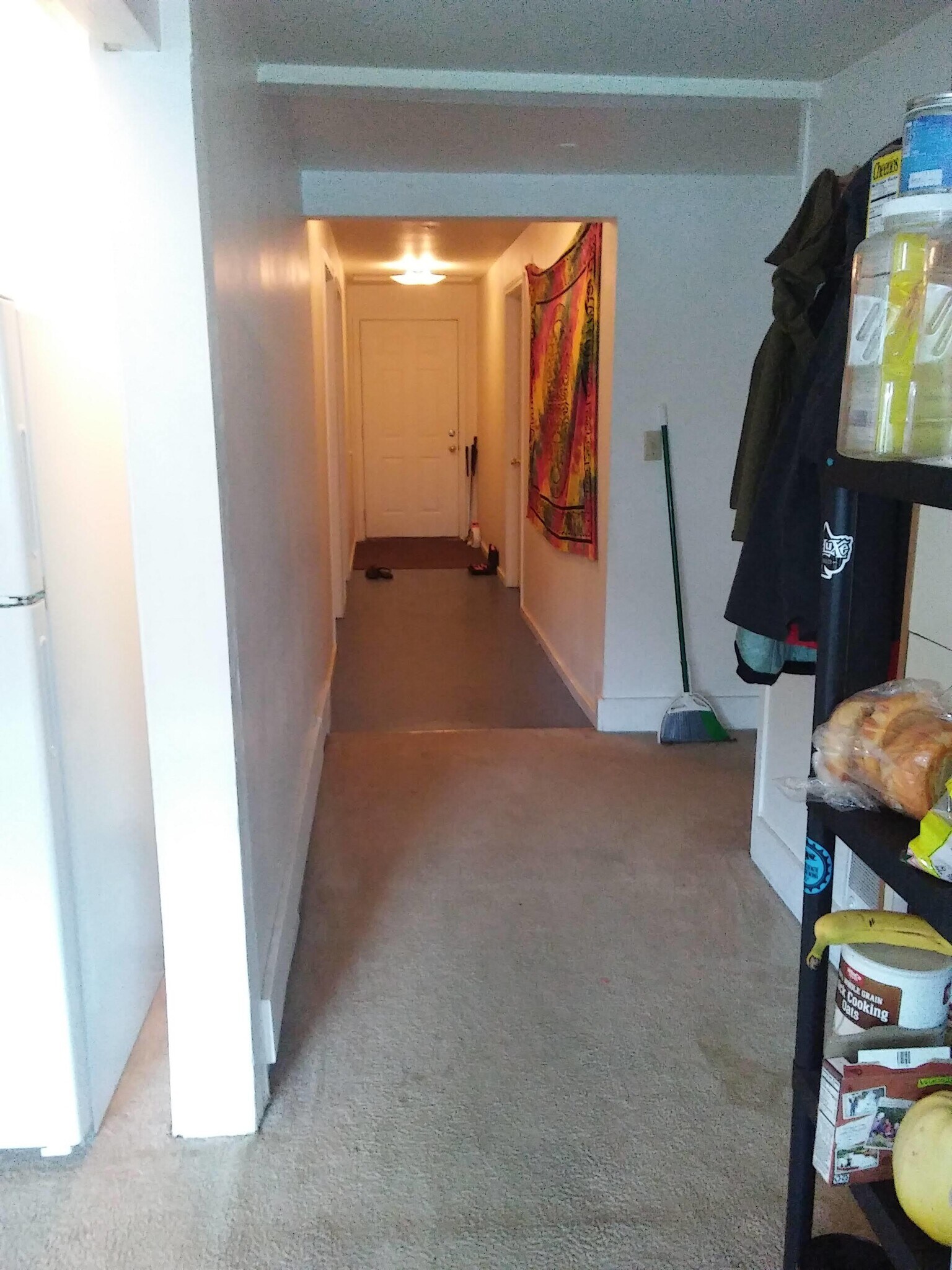 Hallway to 3 main floor bedrooms - 2909 NW Fillmore Ave