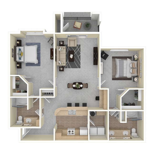Floorplan - Eastland Trails Apartments