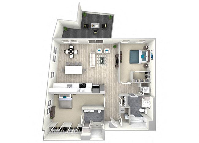 Floorplan - Nightingale Apartments