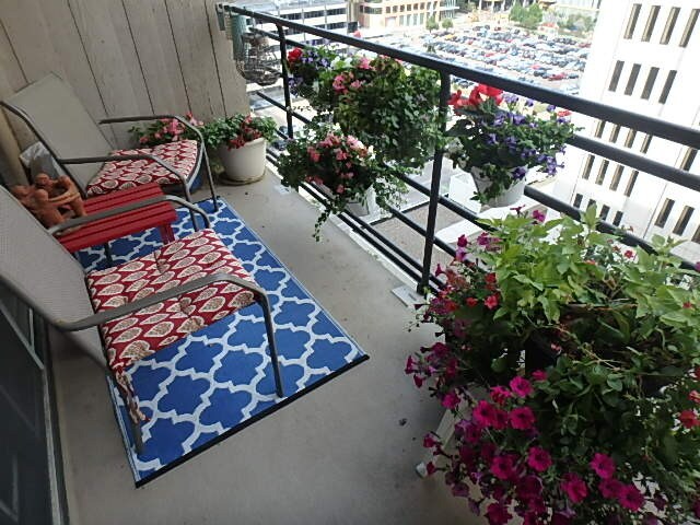 private balcony - 121 S Washington Ave