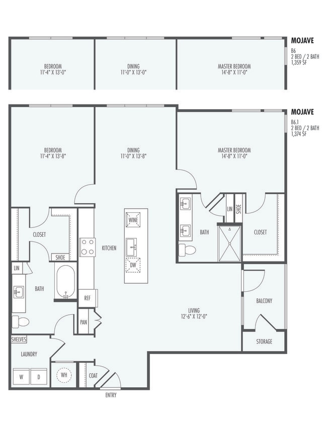 Floorplan - The Flats at SanTan