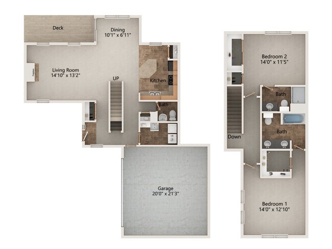 Floorplan - Stone Creek Villas