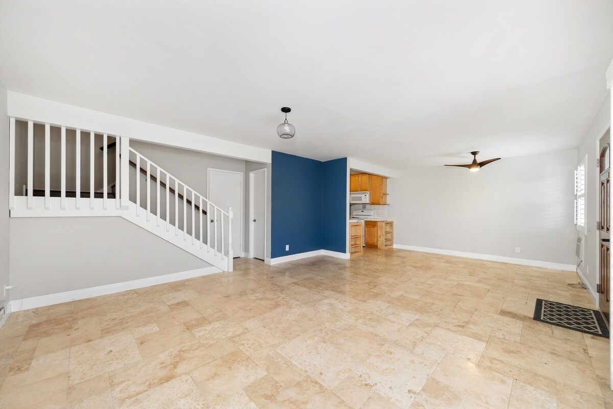living room and dining area - 356 S Miraleste Dr