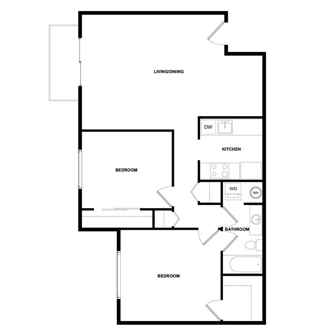 Floorplan - Leilani Apartment Homes