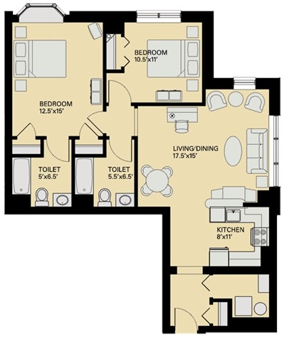 Floorplan - Marion Square