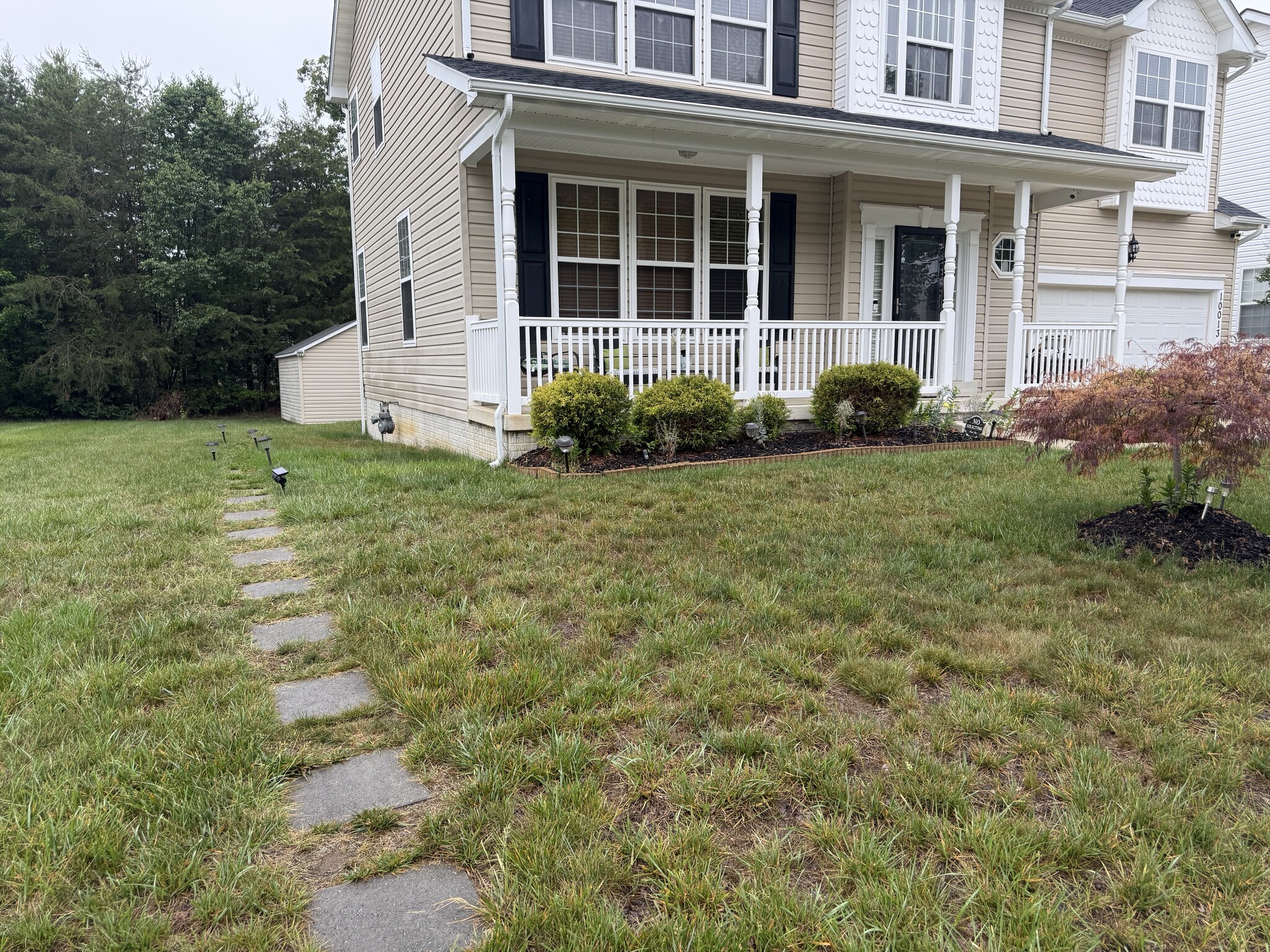 Pavers from the street that leads to the private entrance. - 10013 Wamsley Ct