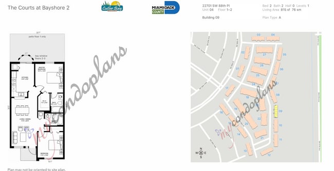 Building Photo - Live in this spacious 2 bedrooms, 2 full bathrooms unit in The Courts at Bayshore II