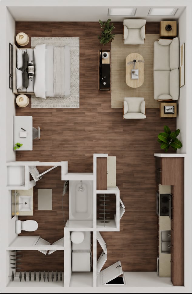 Floorplan - The Mark at Midtown Park