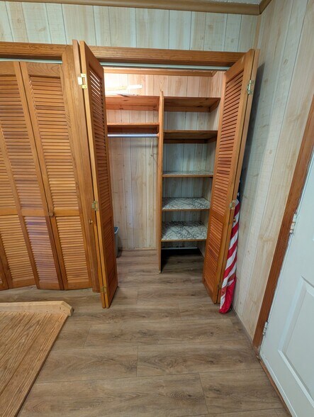 storage in back hall - 110 Nunn St