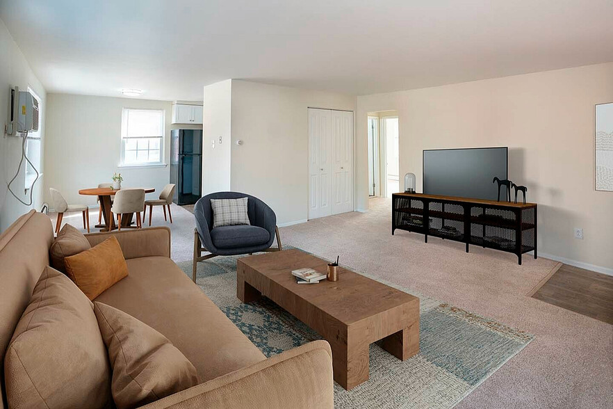 Living and Dining - Audubon Manor