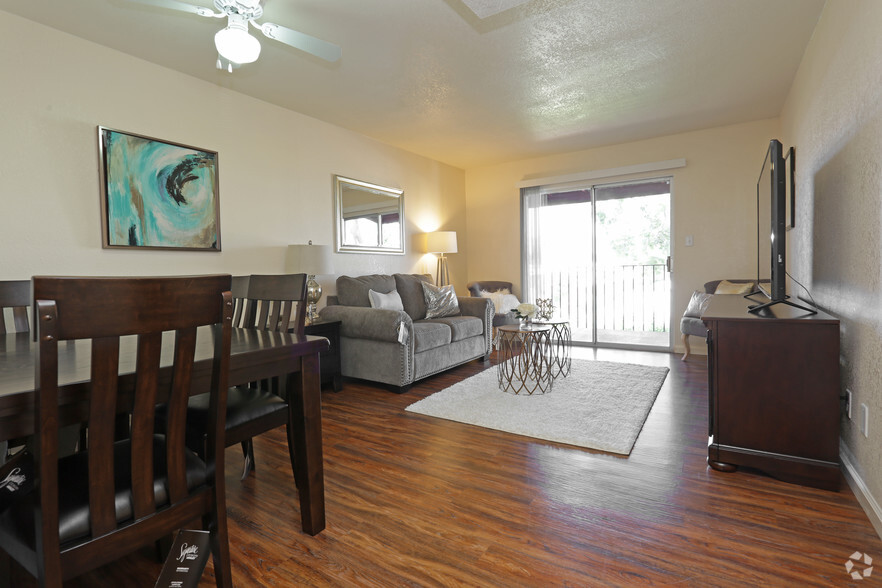 Open Living Space - Vista Village Apartments