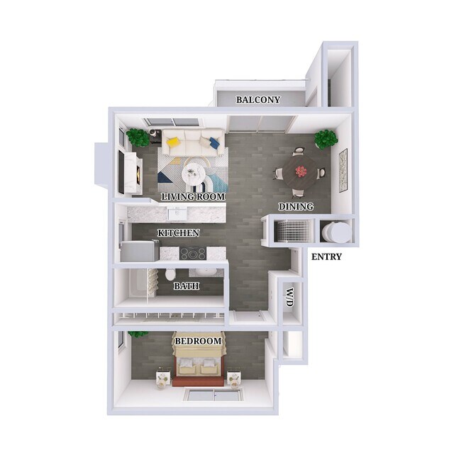 Floorplan - Broadview Apartments