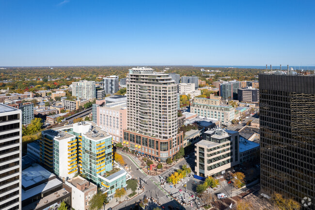 Aerial Photo - The Residences of Sherman Plaza