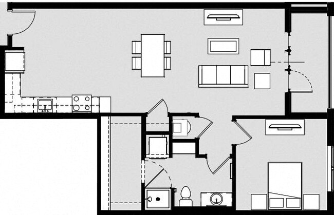 Floorplan - Harbor Side at Conwood Flats