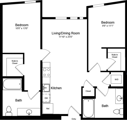 Floorplan - Potrero 1010