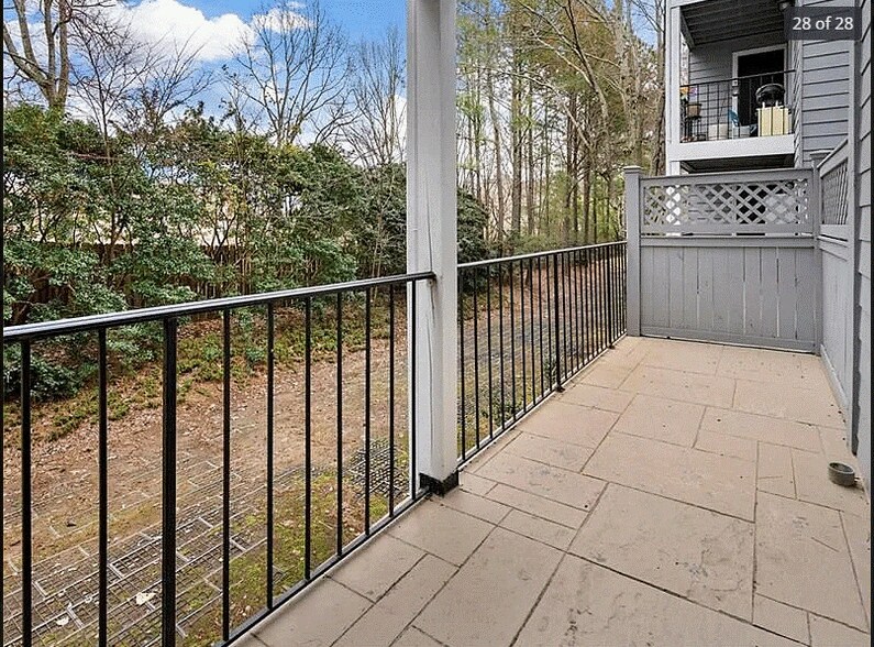 Large Private Balcony - 515 Granville Ct
