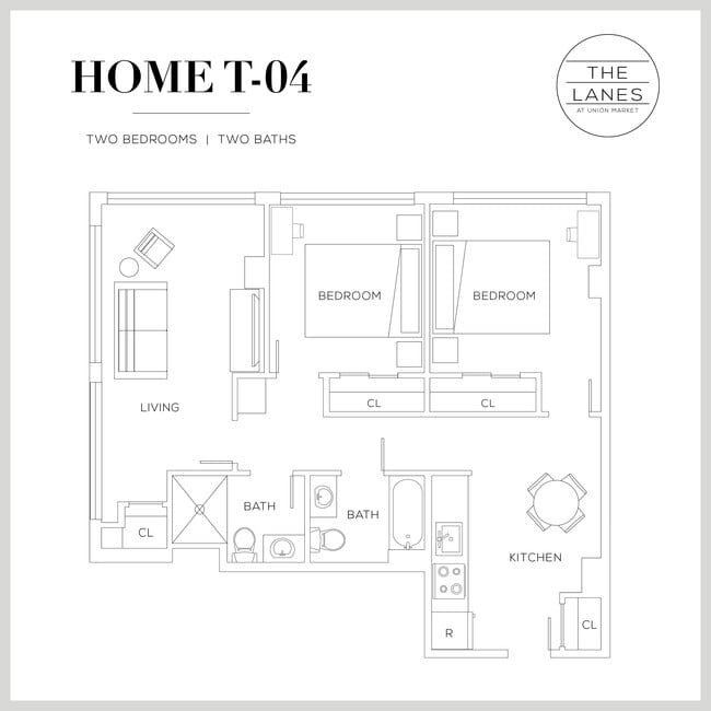 Floorplan - The Lanes at Union Market