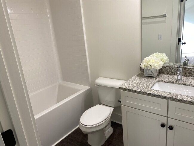 Upstairs back bedroom on suite full bathroom - 121 Cooper Rd