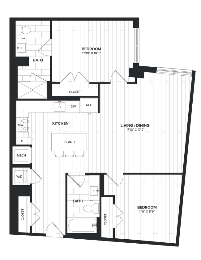 Floorplan - The Milton