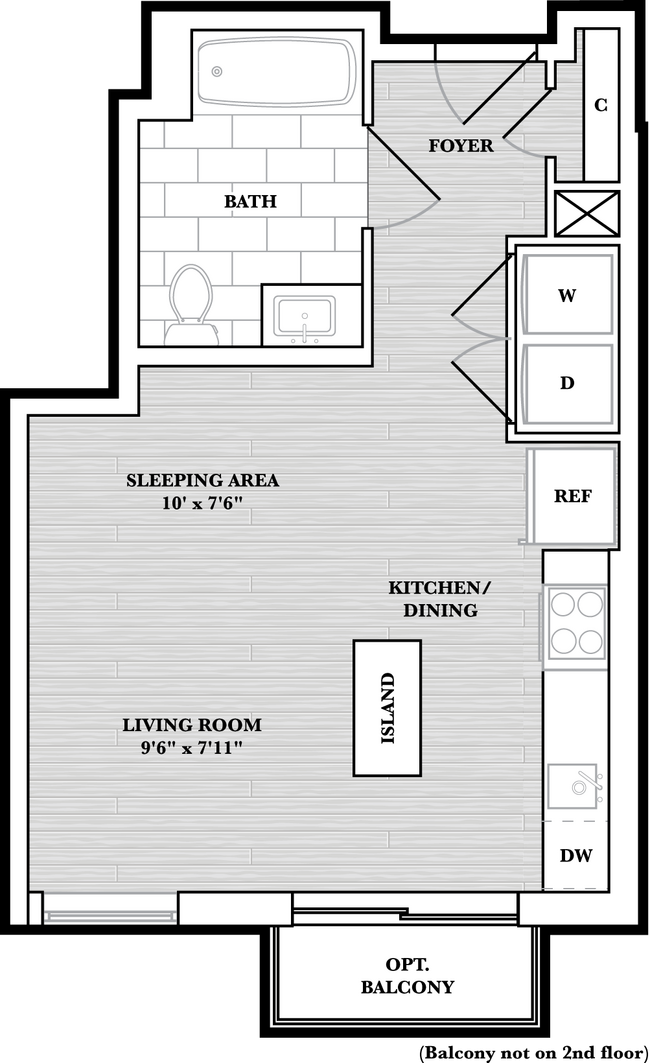 Floorplan - Cathedral Commons