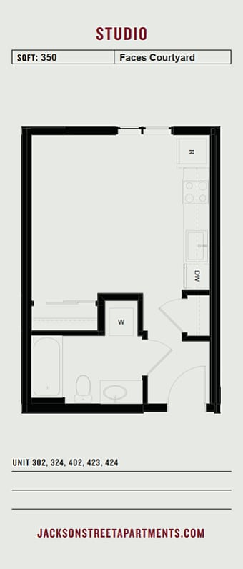 Floorplan - Jackson Street